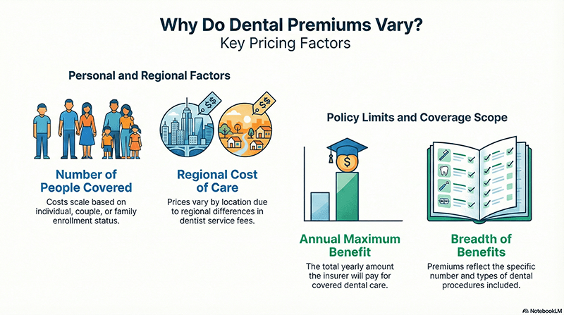 Dental Costs Infographic
